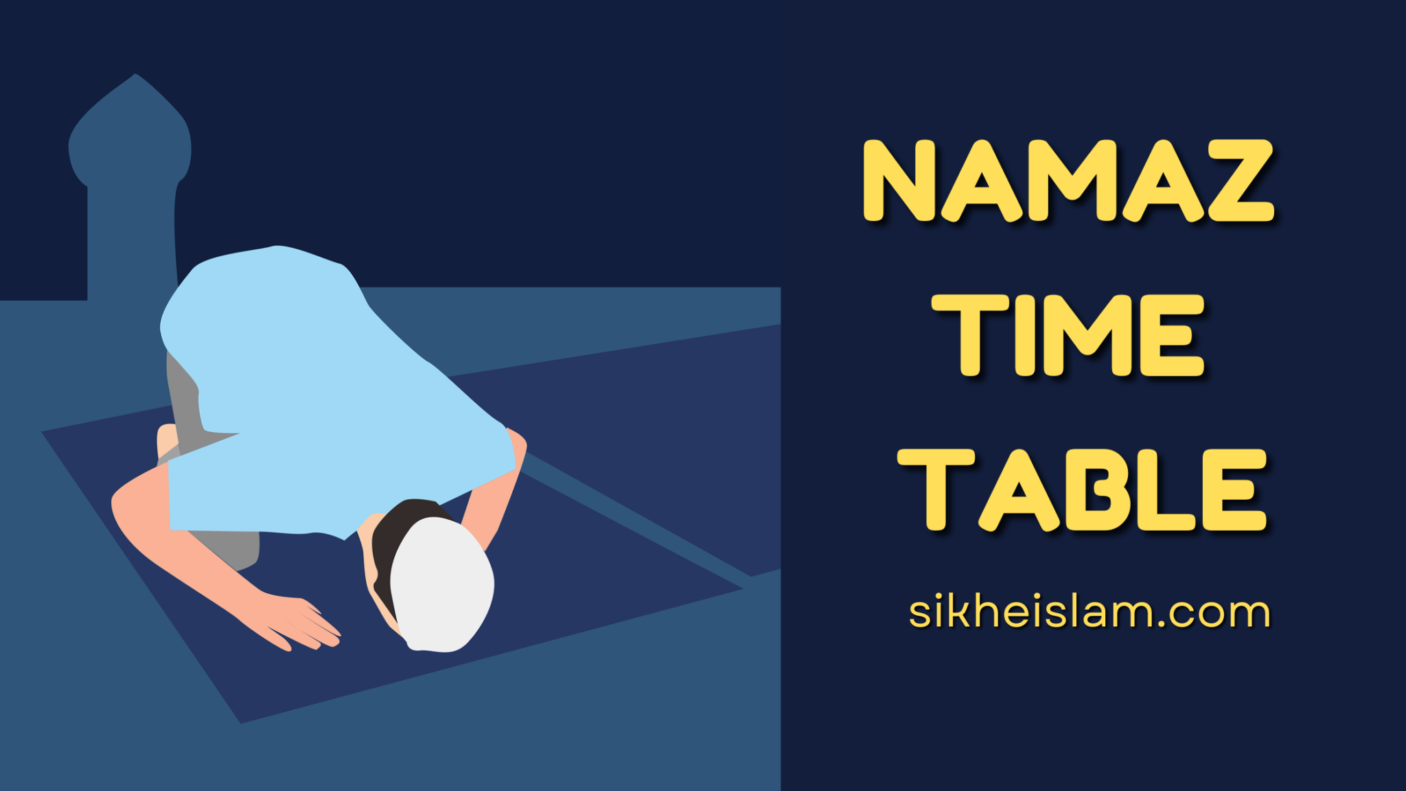 Namaz ka time table (5 times Namaz time) | नमाज़ का टाइम टेबल