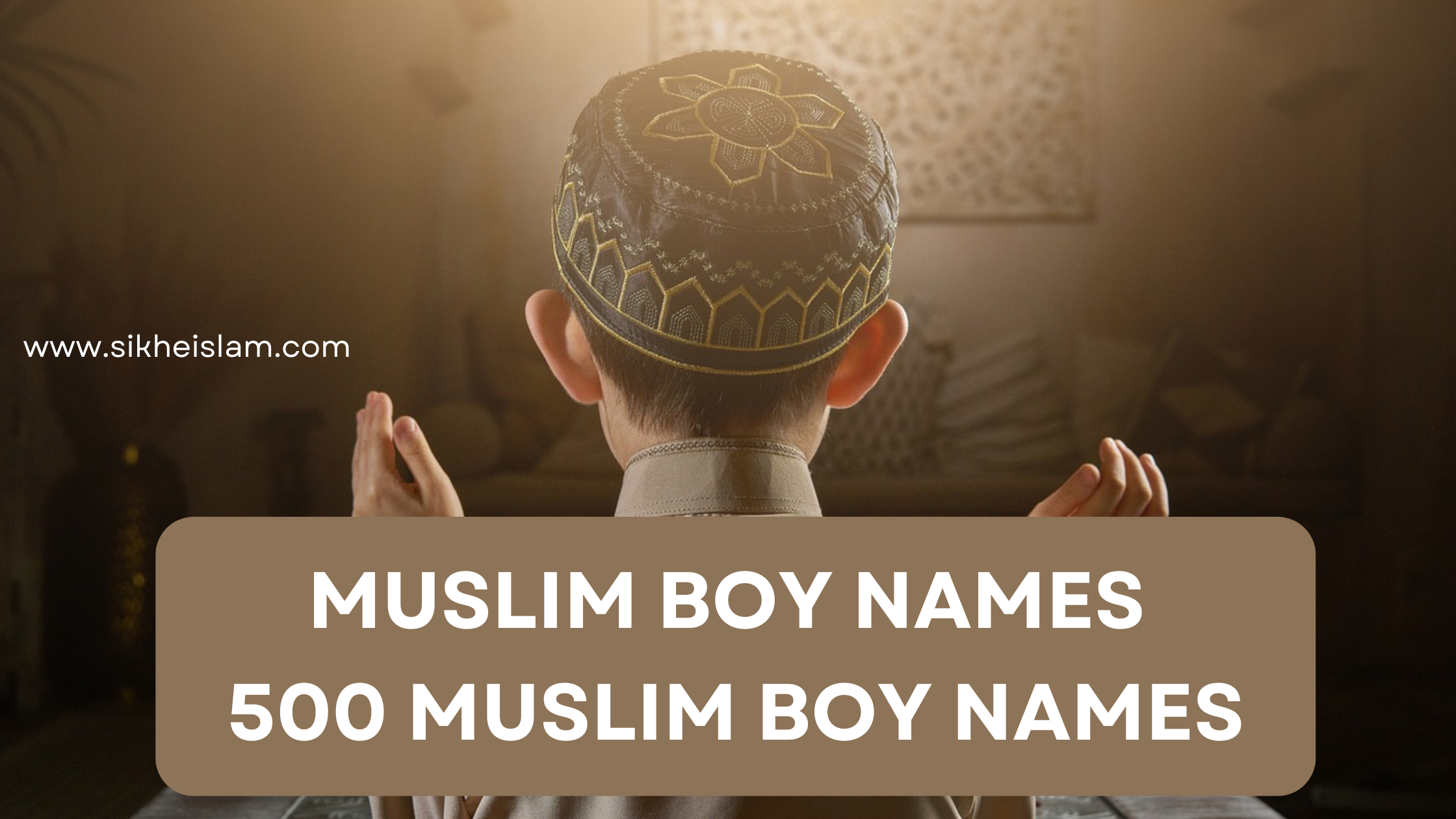 Muslim boy names