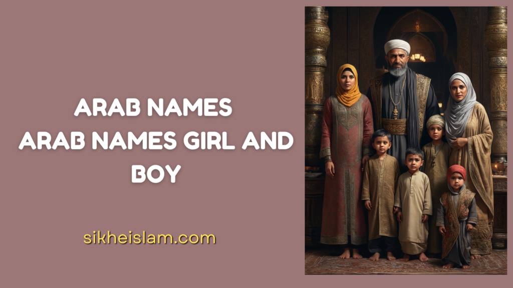 Arab names