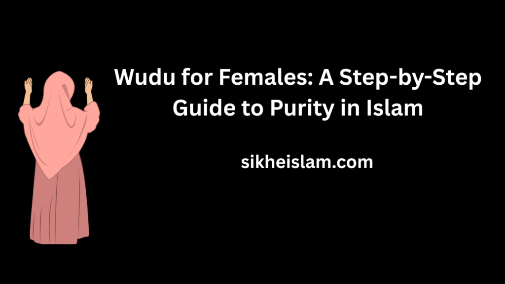 Wudu for Females